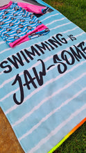 Load image into Gallery viewer, RETAIL23 - Swimming is Jaw-some - All Bases