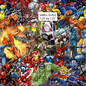 RETAIL- Superhero Scramble SMALL SCALE - All Bases