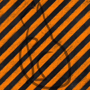 RETAIL23 - Orange Hazard Stripes - All Bases
