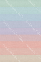 Load image into Gallery viewer, RETAIL 23- Pastel Rainbow Stripes - All Bases